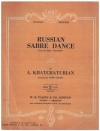 Khachaturian Russian Sabre Dance from 'Ganianeh' sheet music