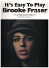 It's Easy To Play Brooke Fraser songbook