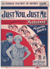 Just You Just Me sheet music