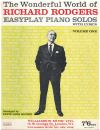 The Wonderful World of Richard Rodgers Easy Play Piano Solos With Lyrics Volume 1 easy piano songbook 
arranged David Carr Glover used easy piano song book for sale in Australian second hand music shop
