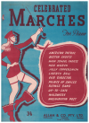 Celebrated Marches for Piano (c.1950) used piano book for sale in Australian second hand music shop