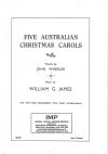Five Australian Christmas Carols 1st Set 2-Part SA Female Voices & Piano