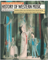 History Of Western Music (Harper Collins College Outline) by Hugh M Miller Dale Cockrell (5th Ed 1991 ISBN 0064671070 used book for sale in Australian second hand book shop