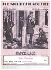 The Night Chicago Died used sheet music