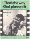 That's The Way God Planned It (1969) Billy Preston used sheet music