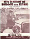 The Ballad Of Bonnie And Clyde (1967) used sheet music