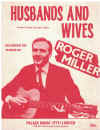 Husbands And Wives (1966) song by Roger Miller used original piano sheet music score for sale in Australian second hand music shop