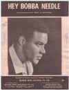 Hey Bobba Needle (1964) song by Kal Mann Dave Appell recorded Chubby Checker used original piano sheet music score for sale in Australian second hand music shop