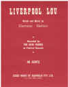 Liverpool Lou (1965) song by Dominic Behan The Irish Rovers used original piano sheet music score for sale in Australian second hand music shop