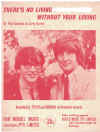 There's No Living Without Your Loving (1966) used sheet music