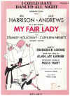 I Could Have Danced All Night 1956 used sheet music