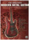 The Greatest Modern Metal Guitar Authentic Guitar Tab Edition guitar songbook (2007) ISBN 0739049372/9780739049372 Alfred Publishing 28957 
used guitar song book for sale in Australian second hand music shop