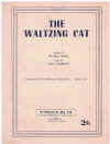 The Waltzing Cat used sheet music