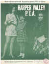 Harper Valley P T A (1967) Jeannie C Riley sheet music
