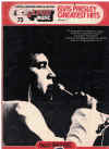 EZ Play Today songbook for All Organs Piano Guitar No.73 Elvis Presley Greatest Hits Volume 2