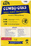 Gem Combo-Orks For Small Dance Orchestras No.2 C Book