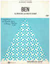 Ben sheet music