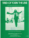 Tired Of Toein' The Line 1979 used sheet music