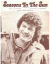 Seasons In The Sun (Le Moribond) (1964) used sheet music