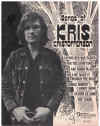Songs Of Kris Kristofferson Volume 1 songbook