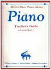 Alfred's Basic Piano Library Piano Teacher's Guide To Lesson Book 2 by Willard A Palmer Morton Manus Amanda Vick Lethco (1998) Alfred 9180 
used piano method book for sale in Australian second hand music shop
