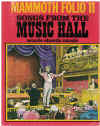 Albert's Mammoth Folio No.11 Songs From The Music Hall