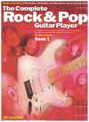 The Complete Rock & Pop Guitar Player Book 1 Book/CD by Rikky Rooksby (2002) AM952974 ISBN 0711981841 
used guitar method book for sale in Australian second hand music shop