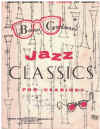 Benny Goodman's Jazz Classics For Clarinet (c.1950) used book of Clarinet sheet music scores for sale in Australian second hand music shop