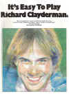 It's Easy To Play Richard Clayderman easy piano book arranged by Frank Booth (1986) AM61599 ISBN 0711907951 
used piano book for sale in Australian second hand music shop