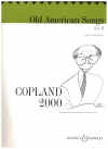 Aaron Copland 2000 Old American Songs Set II for Voice and Piano songbook The Aaron Copland Fund For Music Inc ISMN M-051902606 
used piano song book for sale in Australian second hand sheet music shop