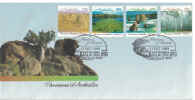 Panorama of Australia 17 October 1988 Katoomba N.S.W. 2780 First Day Cover