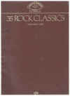 35 Rock Classics PVG songbook (Great Songs of The Century Series) Warner Bros Publications VF0793 
used piano vocal guitar song book for sale in Australian second hand music shop