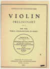 AMEB Violin Examinations No.3 1964 Preliminary Grade