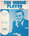 The Music Played (Was Ich Dir Sagen Will) (1967) Matt Monro used sheet music