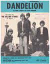 Dandelion (1967) song by Mick Jagger & Keith Richard recorded by The Rolling Stones on Decca Records 
used original piano sheet music score for sale in Australian second hand music shop