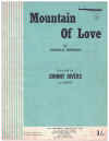 Mountain Of Love (1960) Johnny Rivers sheet music