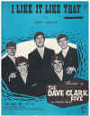 I Like It Like That (1961 The Dave Clark Five) song by Chris Kenner recorded by The Dave Clark Five on Columbia Records 
used piano sheet music score for sale in Australian second hand music shop