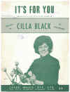 It's For You (1964 Cilla Black) used sheet music
