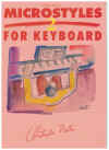 Microstyles 2 For Keyboard by Christopher Norton (1990) used piano method book for sale in Australian second hand music shop