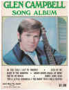 Glen Campbell Song Album piano songbook (c.1969) used 1960s piano song book for sale in Australian second hand music shop, 
second hand Glen Campbell songbook, second hand Glen Campbell song book, By The Time I Get To Phoenix; Less Of Me; Mary In The Morning; Green Green Grass Of Home; You're My World; Honey Come Back; Try a Little 
Tenderness; The Worst That Could Happen