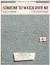 Someone To Watch Over Me sheet music