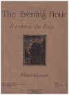 Albert Kssner The Evening Hour Op.8 sheet music