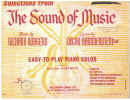 Selections From The Sound Of Music Easy-To-Play Piano Solos With Words
