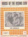 House Of The Rising Sun (1964 The Animals) sheet music