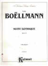 Suite Gothique for Organ Op.25 by Leon Boellmann sheet music