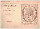 Cesar Franck Three Chorals sheet music