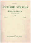 Richard Strauss Lieder-Album III for High Voice and Piano songbook