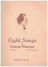 Gustav Mahler Eight Songs 'The Youth's Magic Horn' High Voice & Piano
