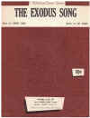 The Exodus Song (This Land Is Mine) from 'Exodus' sheet music