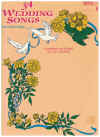 34 Wedding Songs for Piano/Voice/Organ songbook